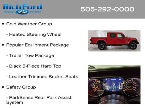 Used 2022 Jeep Gladiator Overland w/ Popular Equipment Package image 25