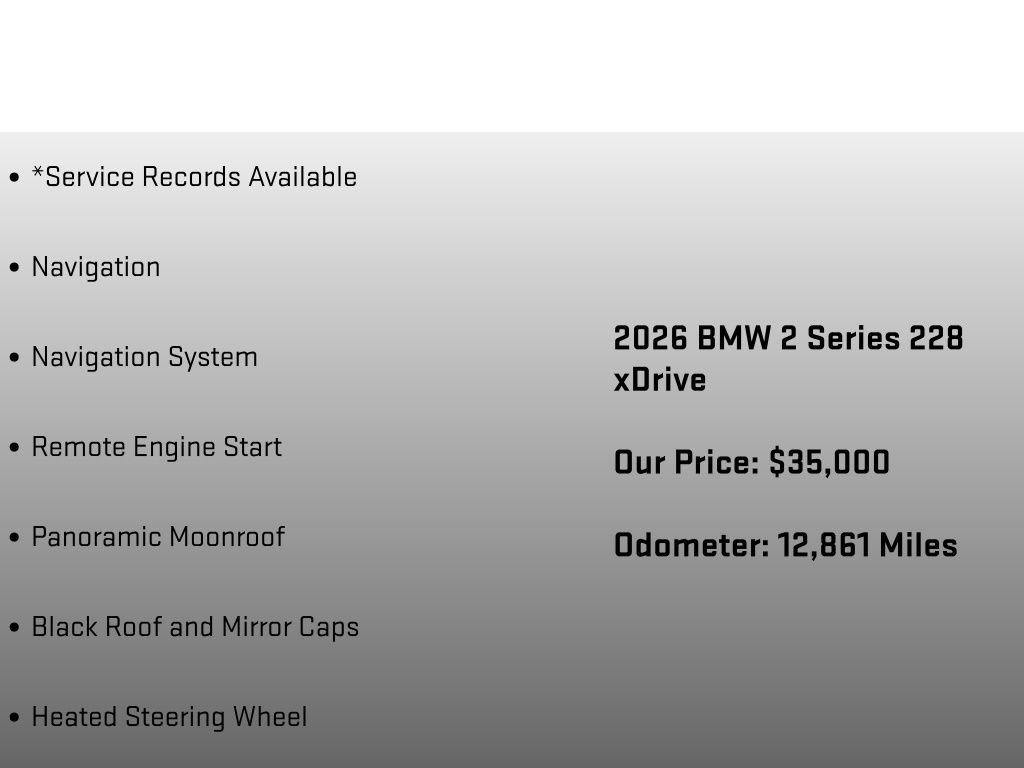 Used 2026 BMW 228i xDrive AWD/4WD image 18