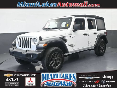 Used 2024 Jeep Wrangler Unlimited Sport AWD/4WD image 1