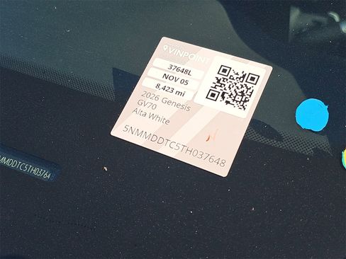 Certified 2026 Genesis GV70 3.5T Sport Advanced image 23