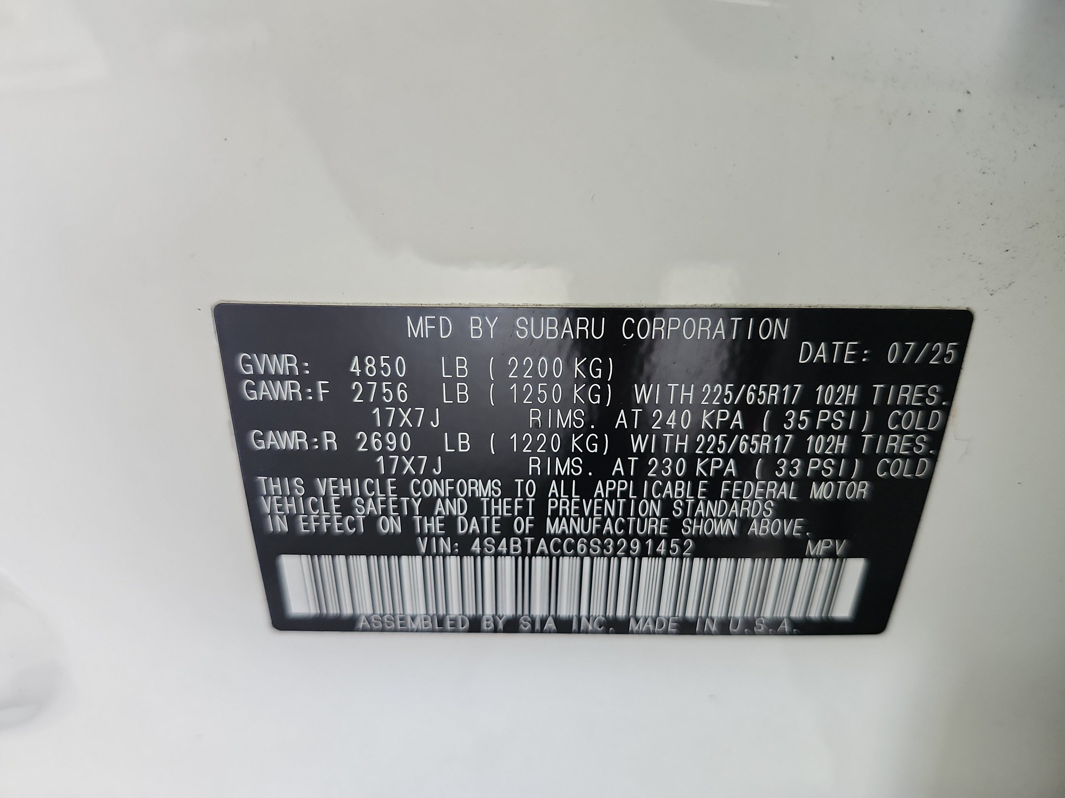 Used 2025 Subaru Outback Premium AWD/4WD image 25