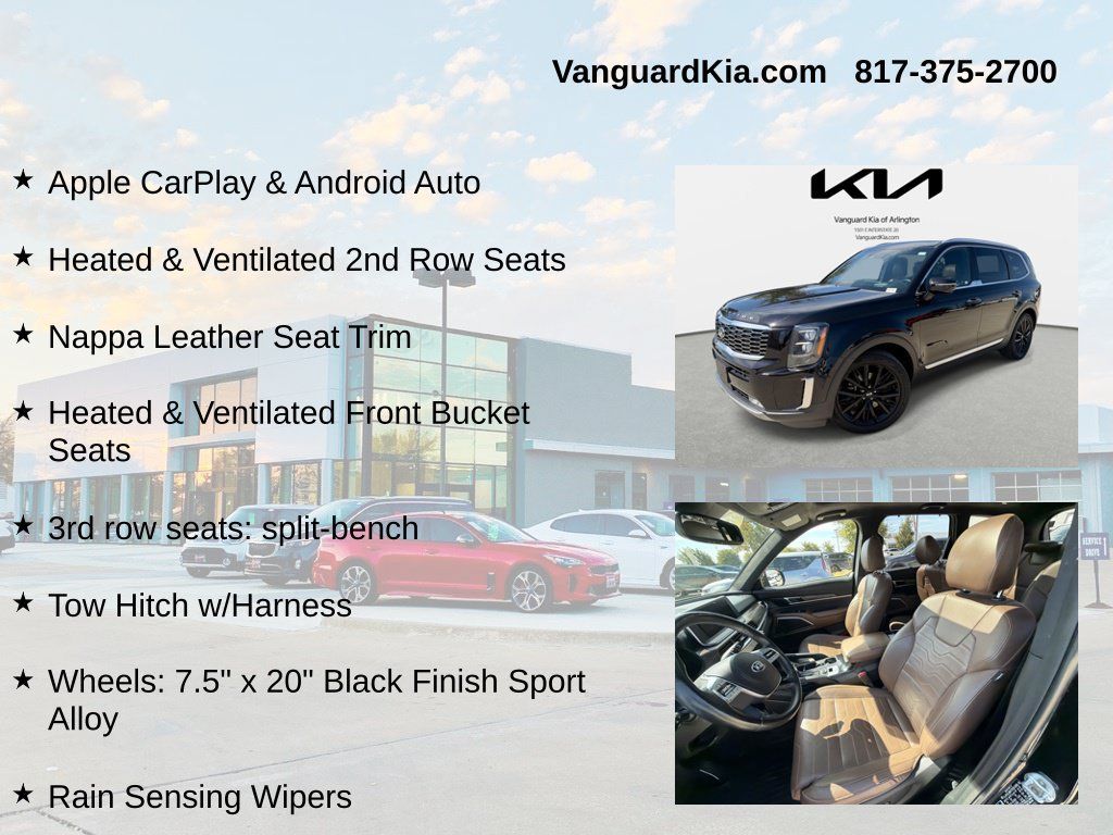 Used 2020 Kia Telluride SX w/ SX Prestige Package AWD/4WD image 18