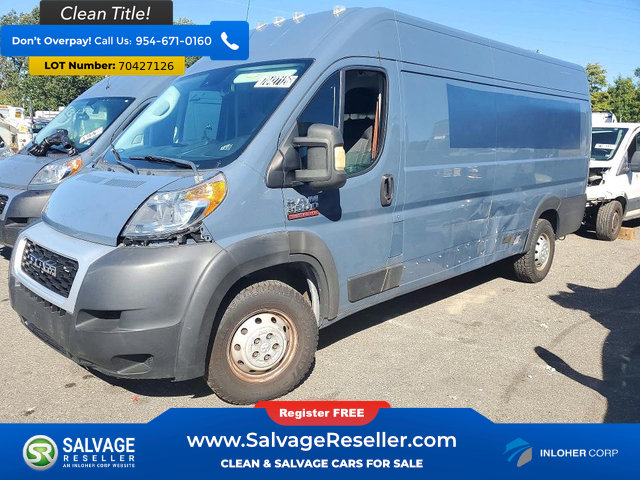 Used 2021 RAM ProMaster 3500 FWD image 1