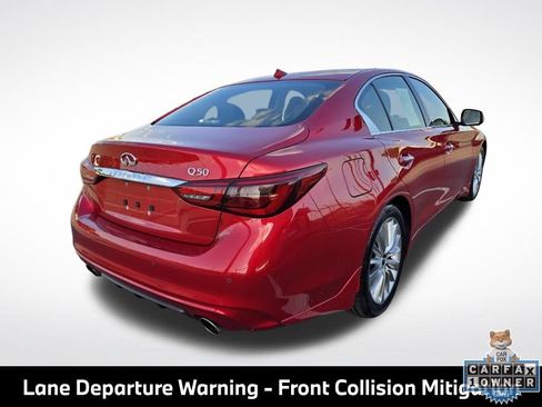 Used 2023 INFINITI Q50 Luxe w/ Cargo Package RWD image 7