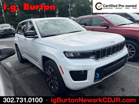 Used 2023 Jeep Grand Cherokee Overland w/ Luxury Tech Group IV AWD/4WD image 4