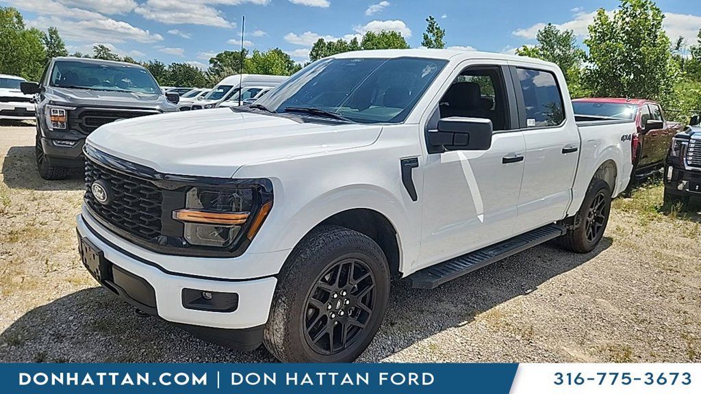 Used 2024 Ford F150 STX w/ STX Black Appearance Package AWD/4WD image 1