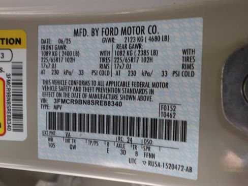 Used 2025 Ford Bronco Sport Big Bend w/ Convenience Package image 9