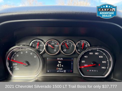 Used 2021 Chevrolet Silverado 1500 LT Trail Boss AWD/4WD image 13