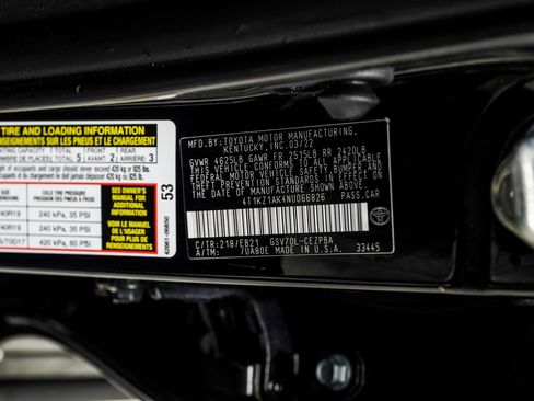 Used 2022 Toyota Camry TRD image 38