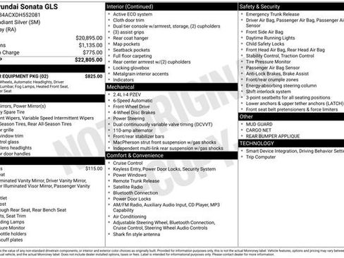 Used 2013 Hyundai Sonata GLS w/ Popular Equipment Pkg FWD image 10