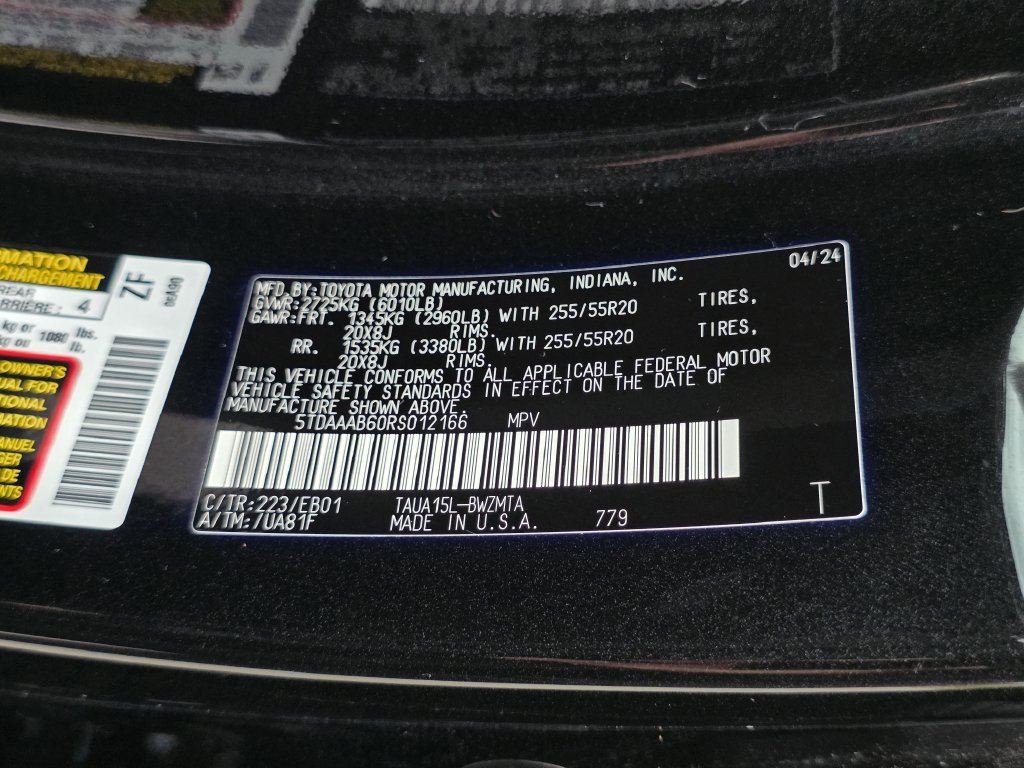 Certified 2024 Lexus TX 350 AWD w/ Captains Chair Package image 12