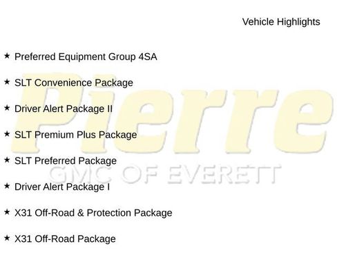 Used 2022 GMC Sierra 1500 SLT w/ SLT Premium Plus Package AWD/4WD image 3