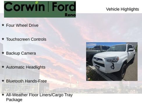 Used 2019 Toyota 4Runner SR5 AWD/4WD image 8