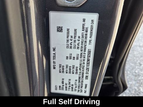 Used 2021 Tesla Model 3 Long Range AWD/4WD image 18