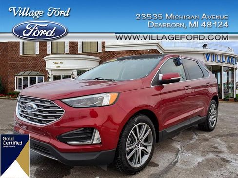 Certified 2024 Ford Edge Titanium w/ Equipment Group 301A image 1
