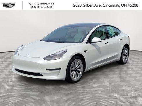 Used 2022 Tesla Model 3 Long Range AWD/4WD image 1