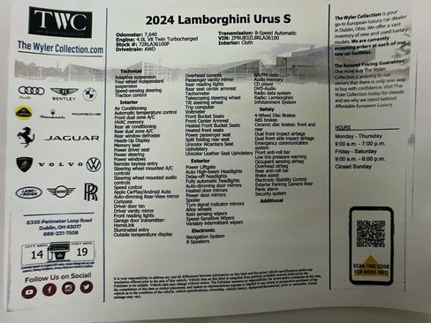 Used 2024 Lamborghini Urus S AWD/4WD image 71
