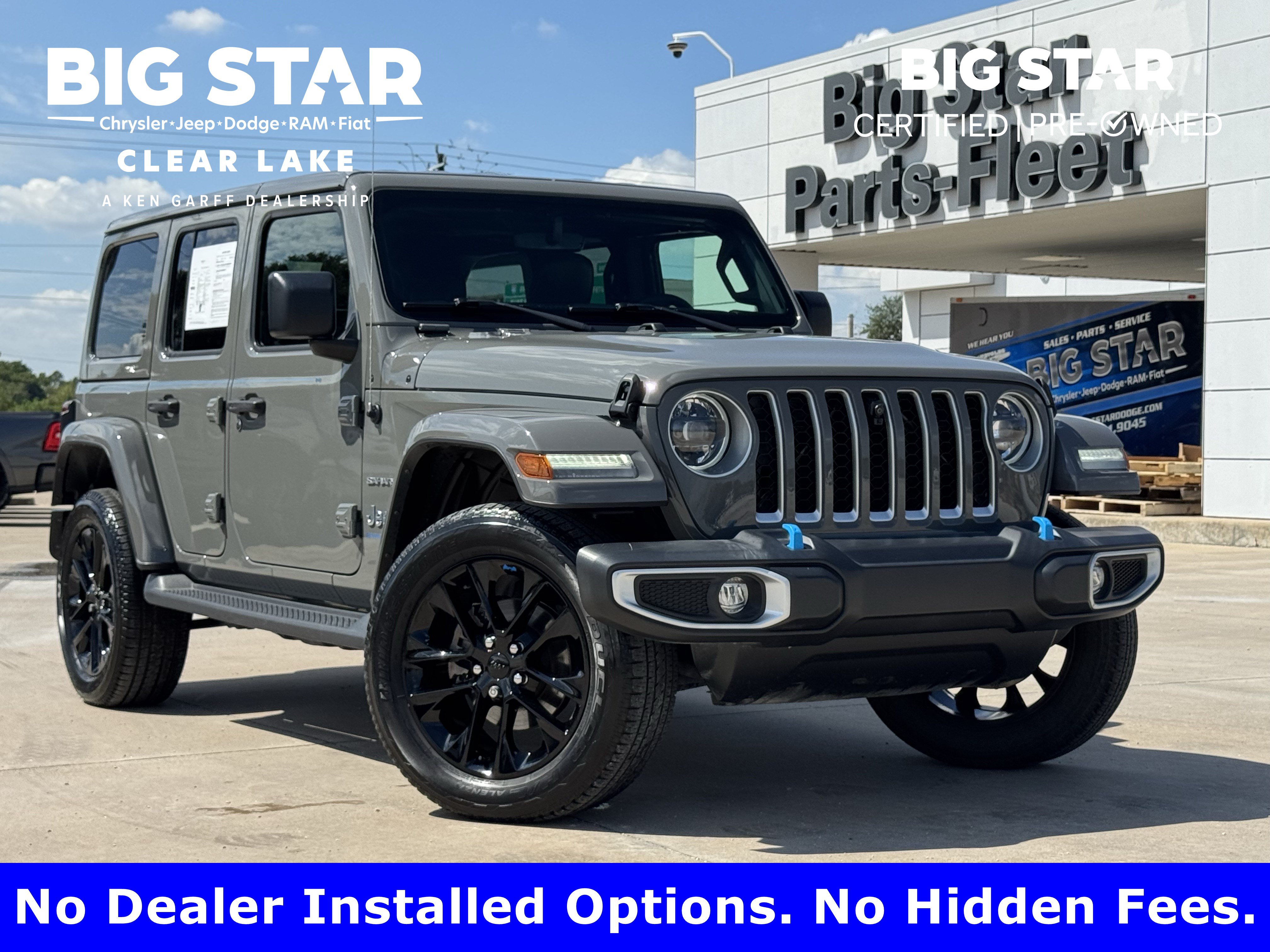 Used 2023 Jeep Wrangler Unlimited Sahara w/ Dual Top Group AWD/4WD 360° Tour