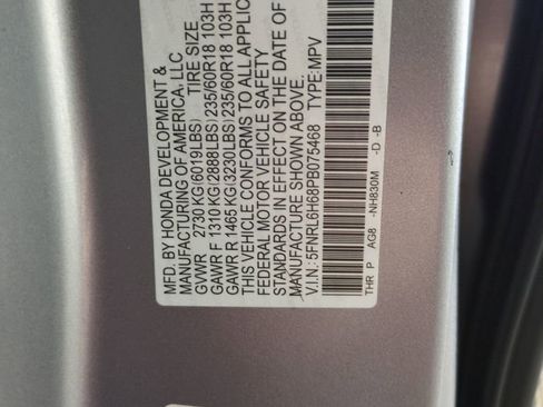 Certified 2023 Honda Odyssey EX-L image 33