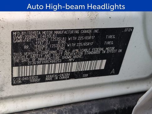 Used 2024 Toyota RAV4 LE AWD/4WD image 12