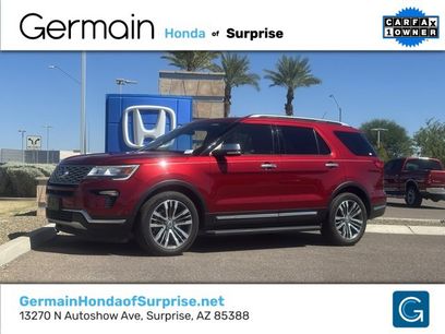 Used 2018 Ford Explorer Platinum