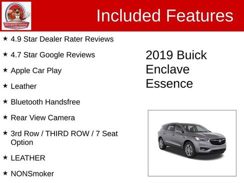 Used 2019 Buick Enclave Essence FWD image 4