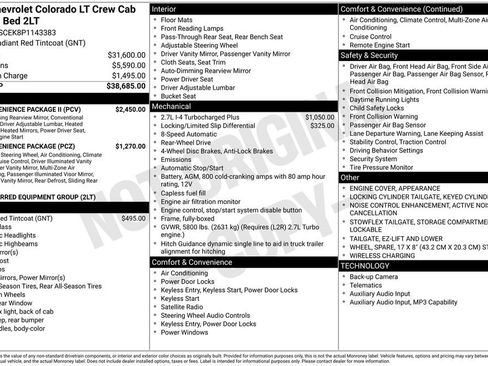 Used 2023 Chevrolet Colorado LT w/ LT Convenience Package II RWD image 5