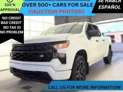 Used 2024 Chevrolet Silverado 1500 Custom AWD/4WD image 1