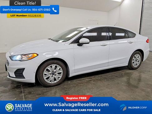 Used 2019 Ford Fusion S image 1