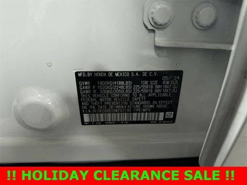 Certified 2025 Honda HR-V Sport image 14