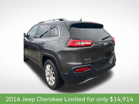 Used 2016 Jeep Cherokee Limited AWD/4WD image 4