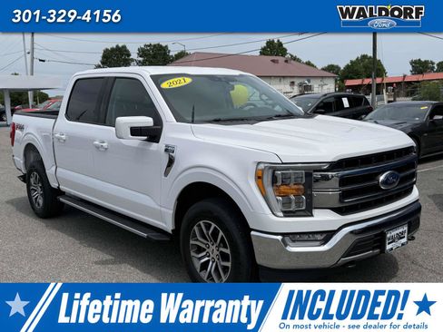 Certified 2021 Ford F150 Lariat w/ FX4 Off-Road Package AWD/4WD image 1