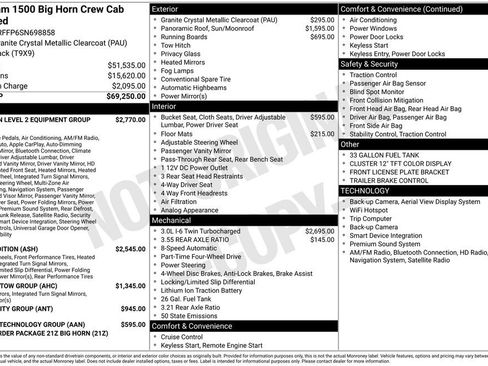 Used 2025 RAM 1500 Big Horn image 6