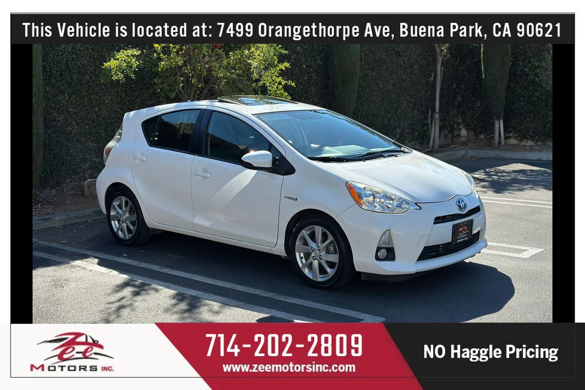 Used 2012 Toyota Prius C Four w/ Alloy Wheel Pkg FWD image 4