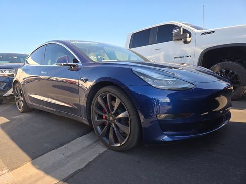 Used 2020 Tesla Model 3 Performance AWD/4WD image 1