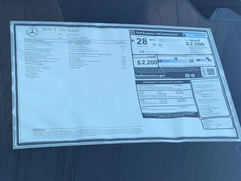 New 2026 Mercedes-Benz E 350 Sedan image 17