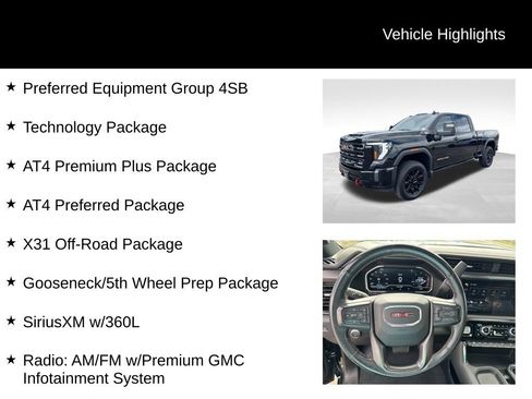 Certified 2024 GMC Sierra 2500 AT4 w/ AT4 Premium Plus Package AWD/4WD image 9