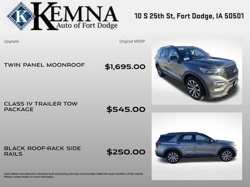 Used 2022 Ford Explorer ST-Line w/ Class IV Trailer Tow Package image 4