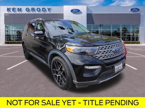 Used 2022 Ford Explorer Limited w/ Equipment Group 301A RWD image 1