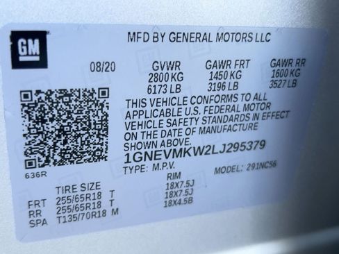 Used 2020 Chevrolet Traverse LT image 19