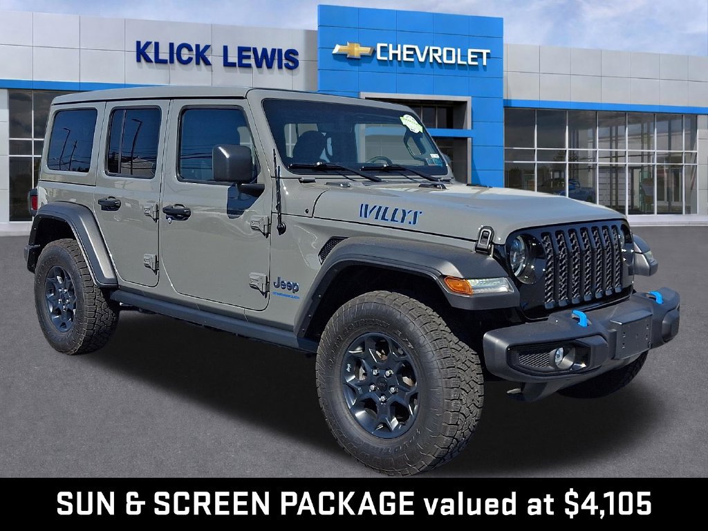 Used 2023 Jeep Wrangler Unlimited w/ Sun & Screen Package AWD/4WD 360° Tour