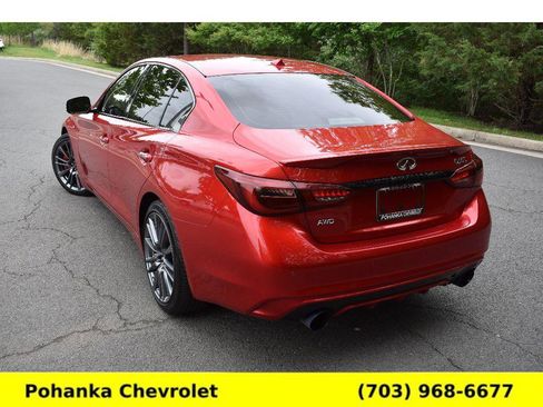 Used 2021 INFINITI Q50 Red Sport 400 w/ Proactive Package AWD/4WD image 5