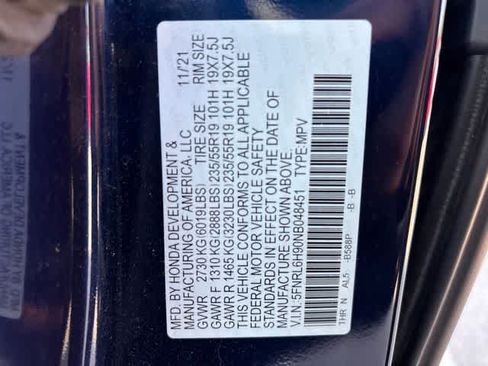 Used 2022 Honda Odyssey Elite image 23