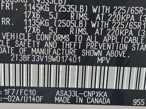 Used 2009 Toyota RAV4 4WD image 10