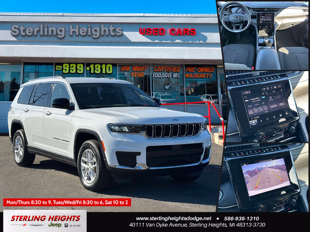 Used 2023 Jeep Grand Cherokee L Laredo w/ Luxury Tech Group I AWD/4WD image 1