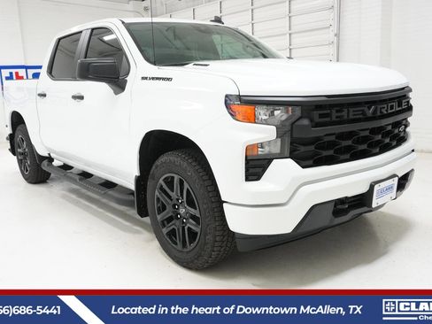 New 2026 Chevrolet Silverado 1500 Custom w/ Turbomax Blackout Package RWD image 3