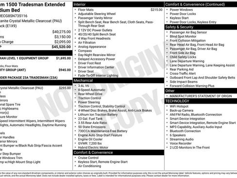 Used 2025 RAM 1500 Tradesman RWD image 6