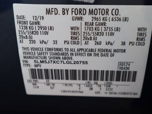 Used 2020 Lincoln Aviator Reserve image 40