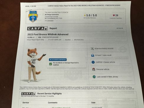 Used 2023 Ford Bronco Wildtrak image 40