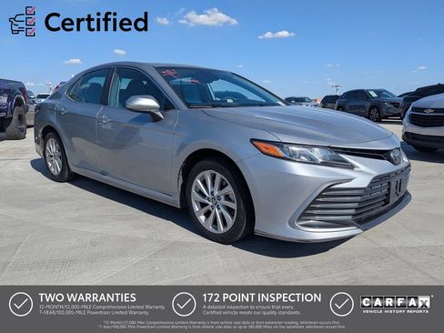 Used 2022 Toyota Camry LE FWD image 1